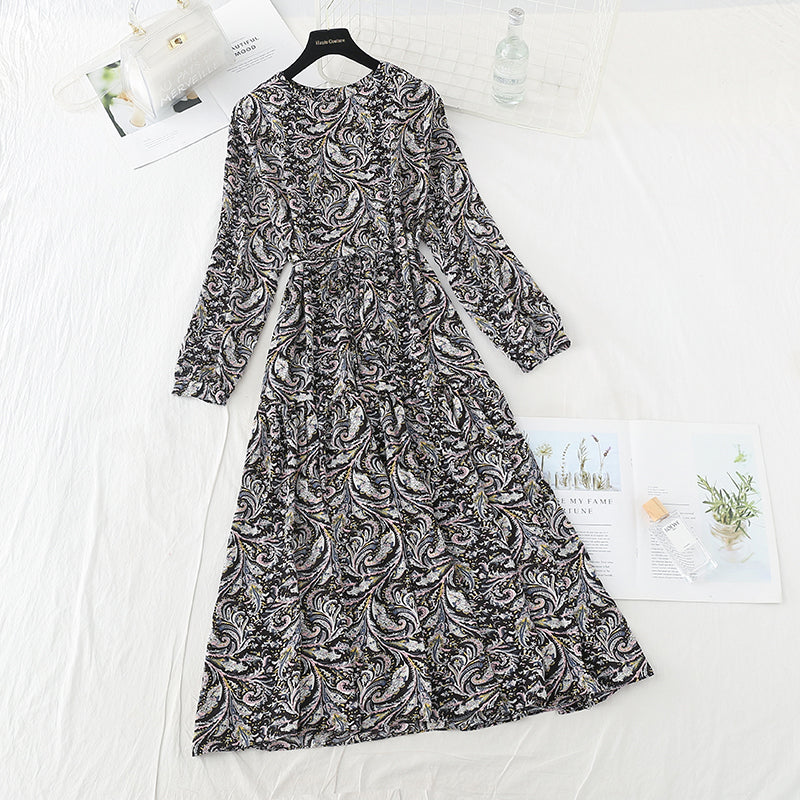 Sanfter Wind, der die Taille schließt, zeigt dünnen Temperament-Schnürrock 3888