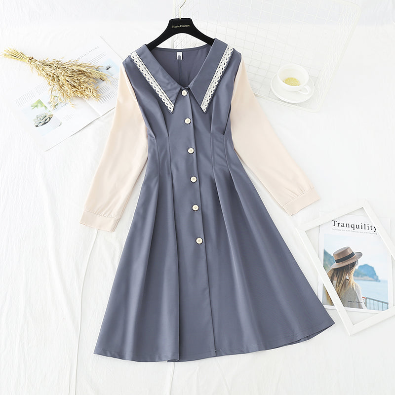 Narrow waist, slim temperament, design sense, minority skirt  3852