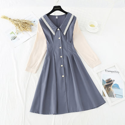 Narrow waist, slim temperament, design sense, minority skirt  3852