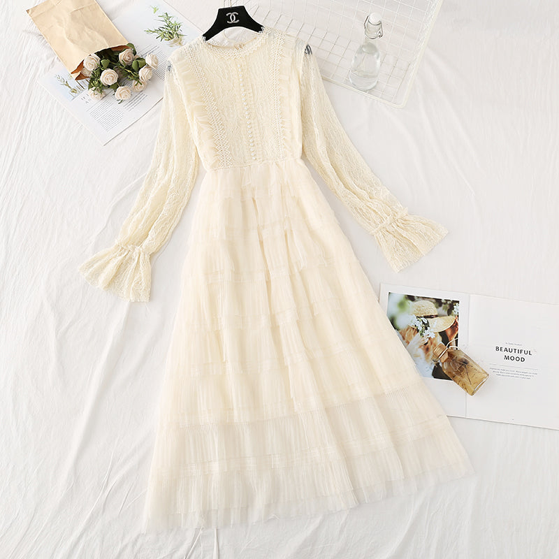 Xianqi-Spitzennetzkleid Super-Xiansen-Prinzessin-Kuchenrock 3813