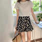 Summer, new style Daisy skirt, floral skirt chiffon A-line skirt  3625