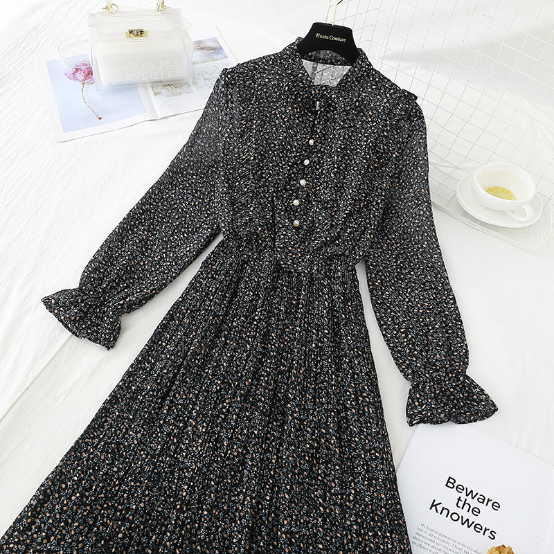 The new waist is slim and high-quality. Fairy super xiansen long skirt  4707