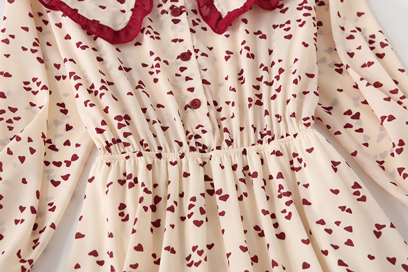 Retro skirt Yamamoto super Fairy Doll collar love dress  3731