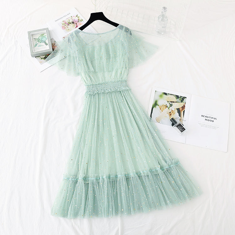 Neuer französischer sanfter Feenrock Super Xiansen langer Stil 4613