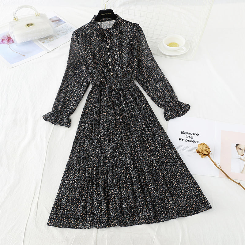 The waist is thin and high-quality. Fairy super xiansen long skirt  3853