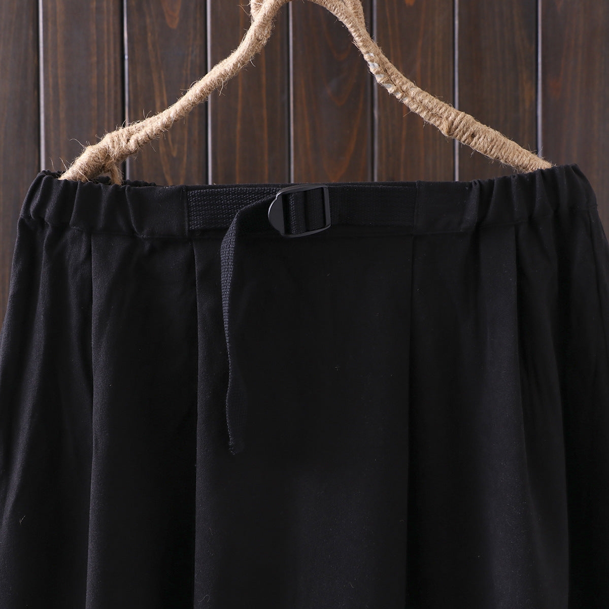 New stylecorduroyretroartistic styletie up elastic skirt 3714