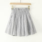 Exported to Japan single, new style, high waist skirt pleated skirt, spring and summer, cotton A-line skirt, JK umbrella skirt preppy skirt  3609