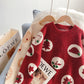 Christmas clothes sister sweater  5256