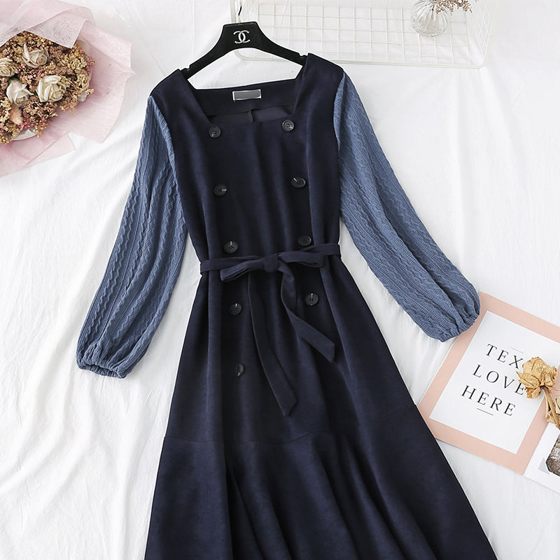 Jupe longue queue de poisson taille super fée rétro française 3981