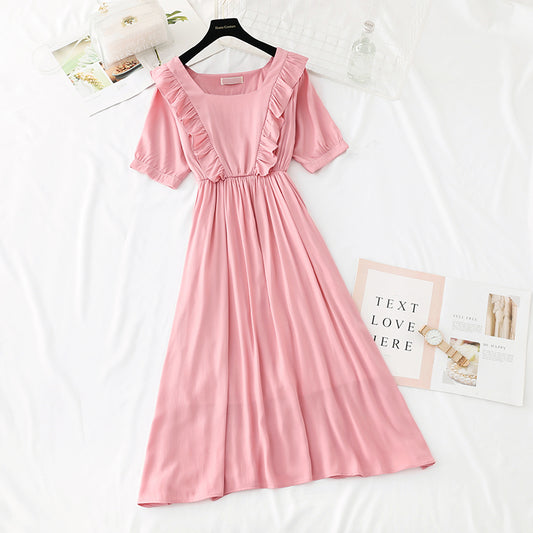 French retro dress fairy super xiansen style slim dress  4157