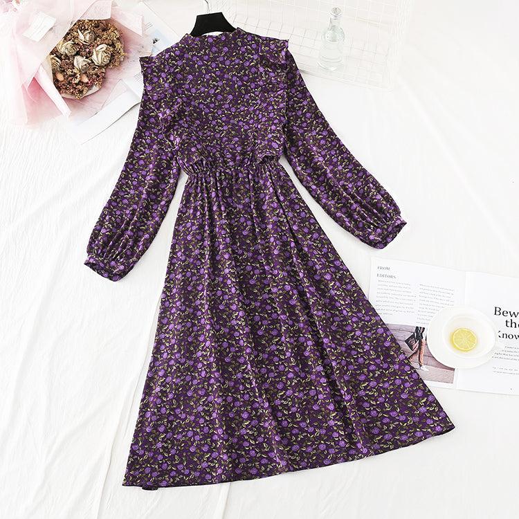 French style first love, retro super immortal, slim waist  3824