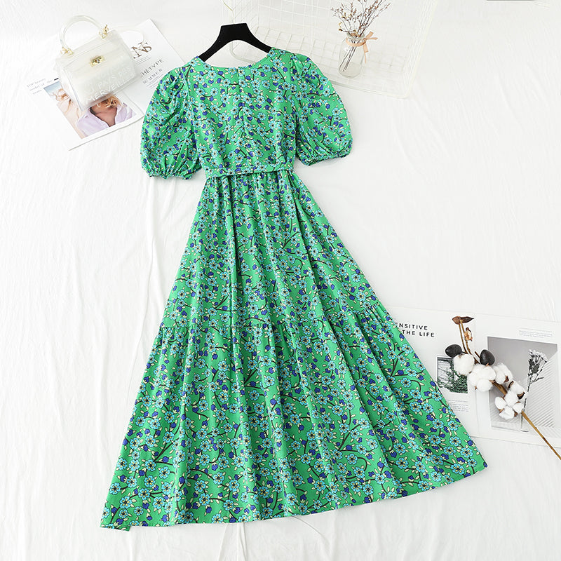 New French style long temperament small skirt  4229