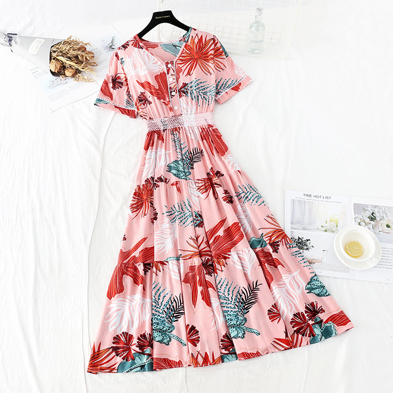 New Retro French holiday dress  4215