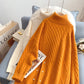 New loose lazy style sweater high neck sweater women  4922