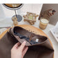 Korean solid color versatile fashion high waist PU leather bag hip skirt  5540