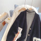 Soft waxy imitation mink sweater coat female  5202