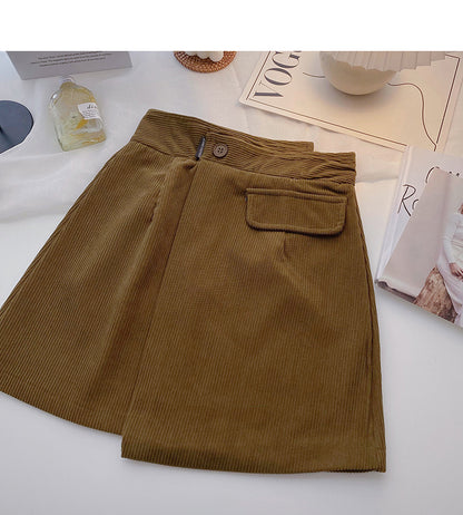 New Korean minority fashion versatile skirt  5405
