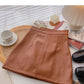 Korean irregular design zipper Hip Wrap Skirt  5517