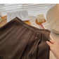 Korean version of high waist and small man, fashionable, thin, hip covering skirt  5447