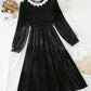 High waist velvet dress with coat  4785