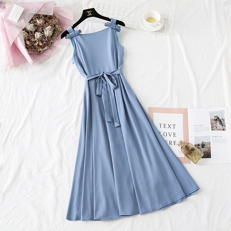 French Platycodon grandiflorum skirt is thin at the waist  4105