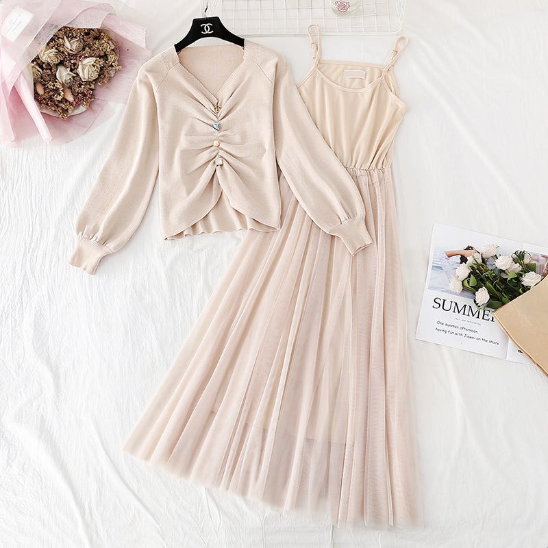 Jupe longue à grande balançoire en gaze, costume de la série Super Fairy 3820