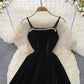 Suspender skirt gold velvet diamond studded strapless dress  3746