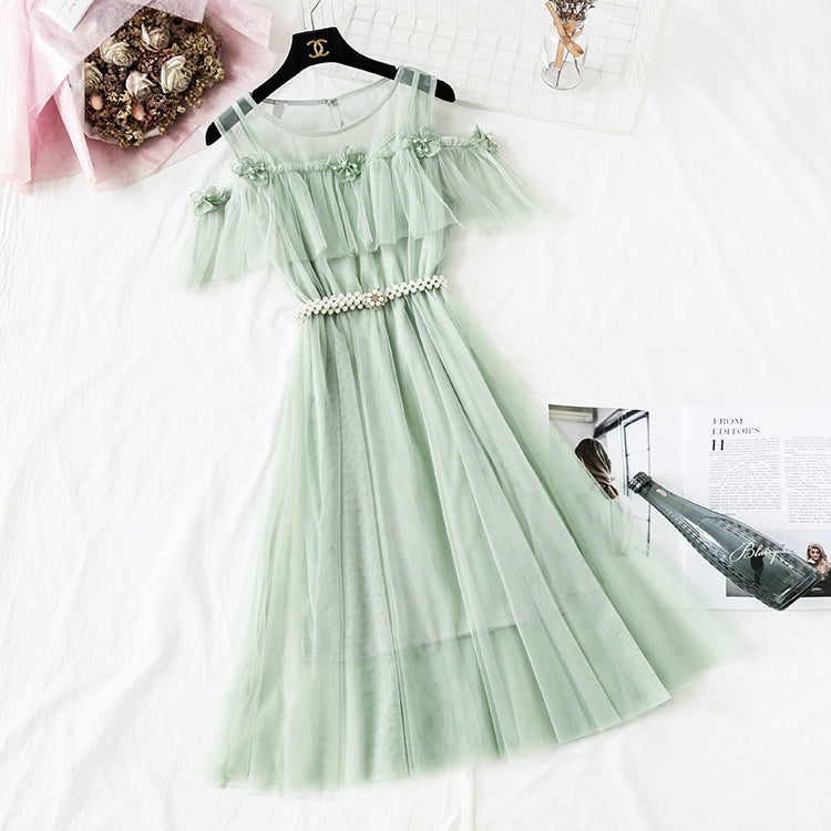 French Platycodon grandiflorum long skirt is super xiansen sweet  4341