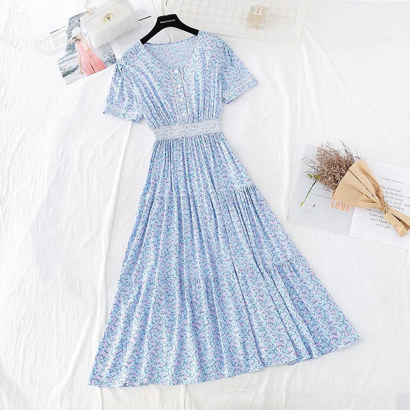 New Retro French holiday dress  4215