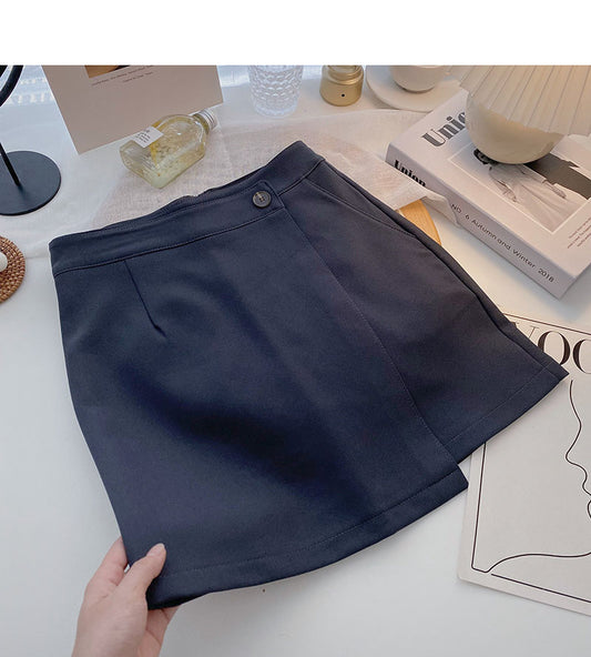 Korean retro fashion design, slim Hip Wrap Skirt  5350