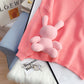 Pull lapin poupée rose mignon pull pull 5066