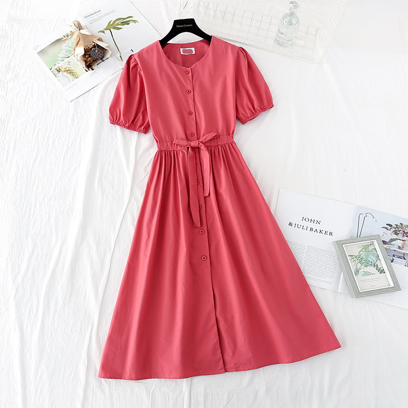 Französischer Taillenabschlussrock mit dünnem Temperament 4161