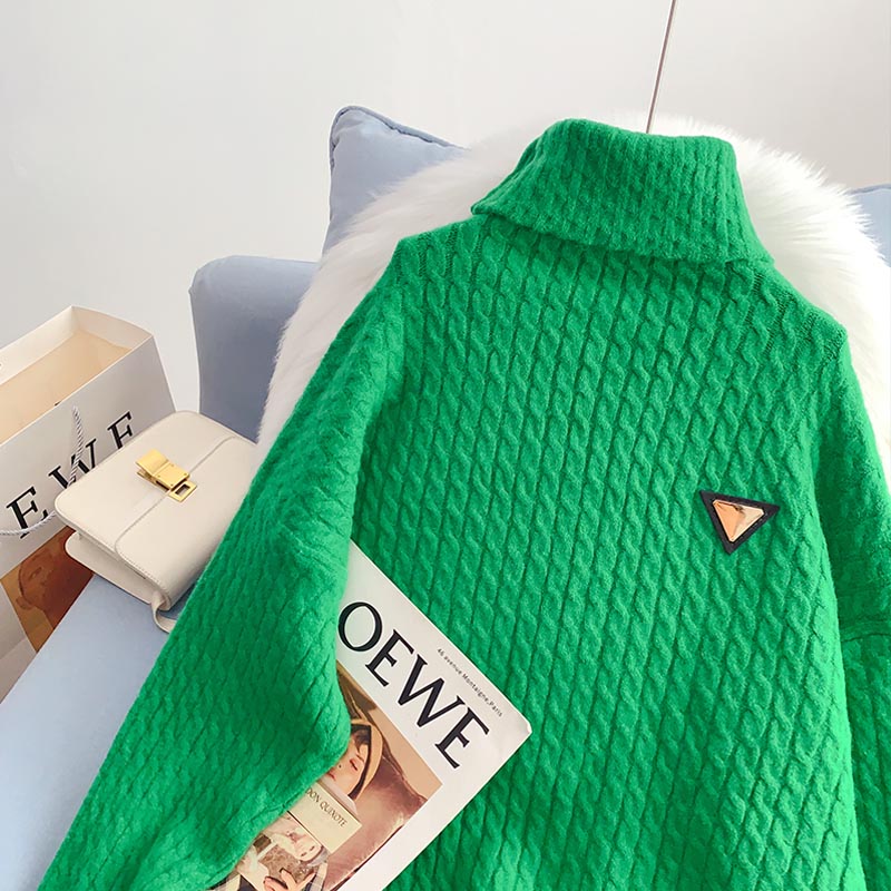 Lazy Wind Vintage Rollkragenpullover 5152