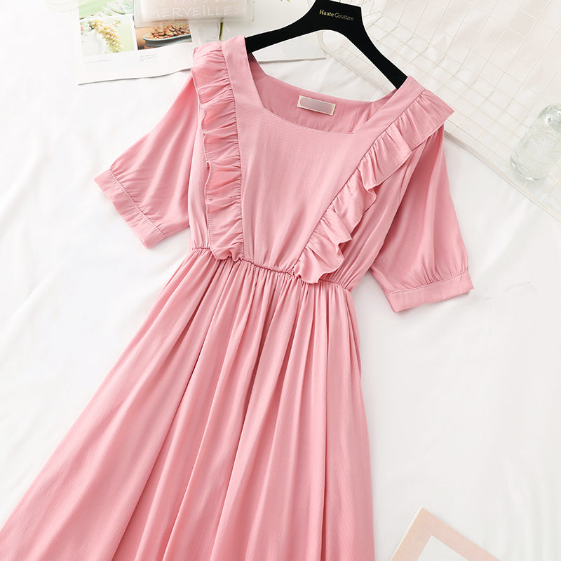 French retro dress fairy super xiansen style slim dress  4157