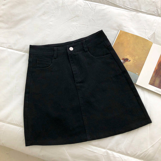 Jupe simple nouvelle version coréenne anti-ternissement 5327