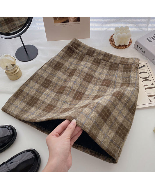 Nouvelle jupe courte coupe A slim à la mode coréenne 5301