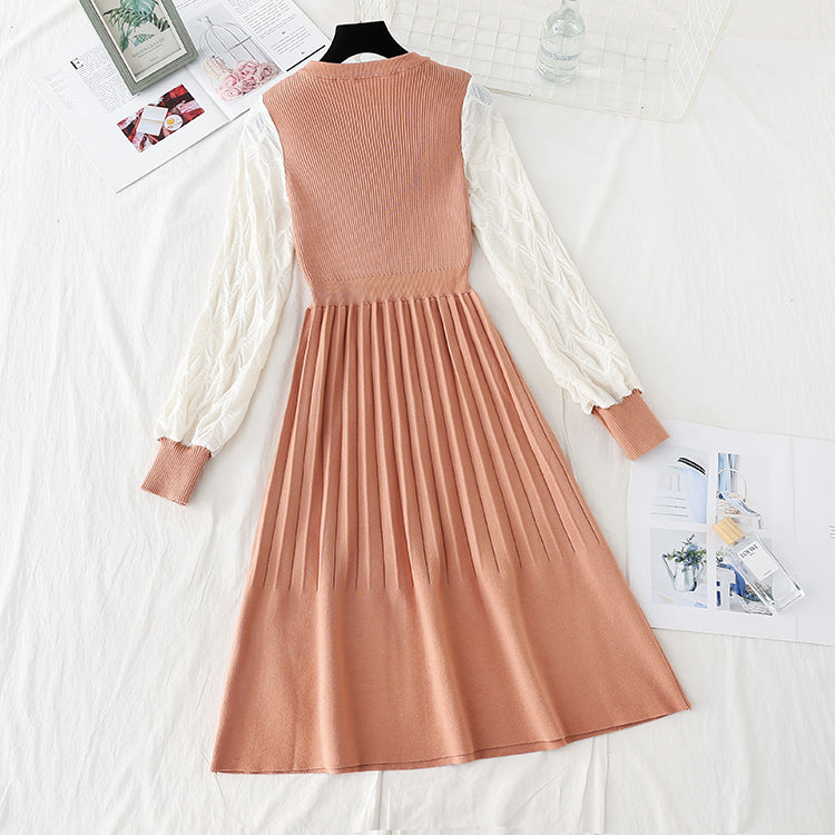 Design sense, aging temperament, slim fit, bottom skirt  4754