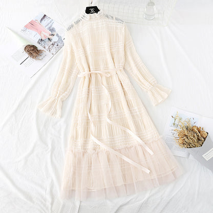 Sanfter Wind, Holzohr, Chiffonboden, langer Rock, temperamentvoll 3987