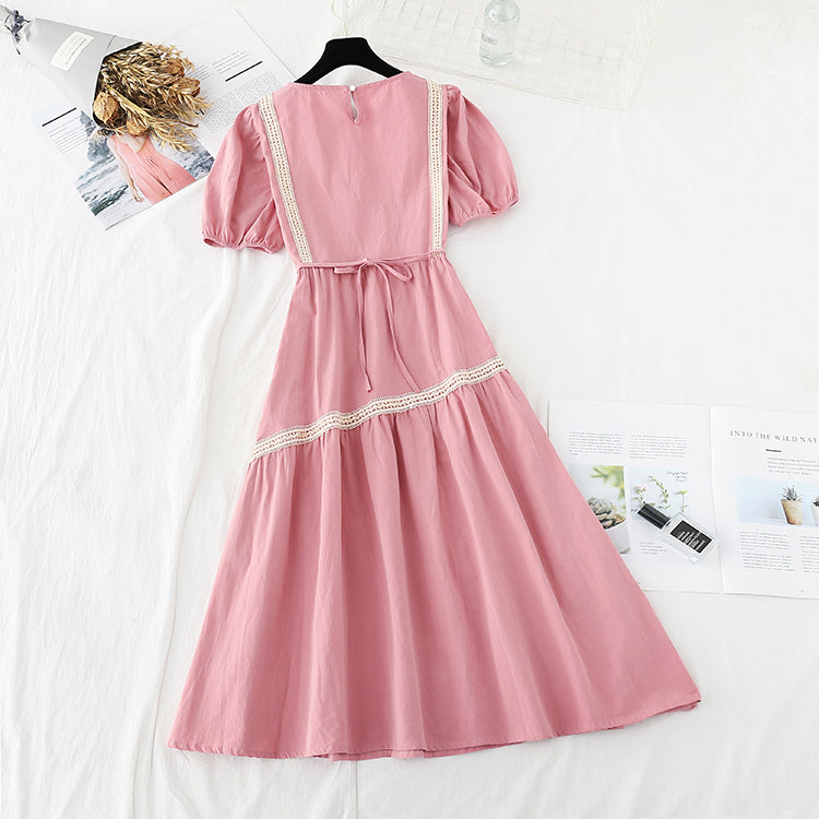 The new waist is slim, and Sen Department is an irregular long skirt  4680