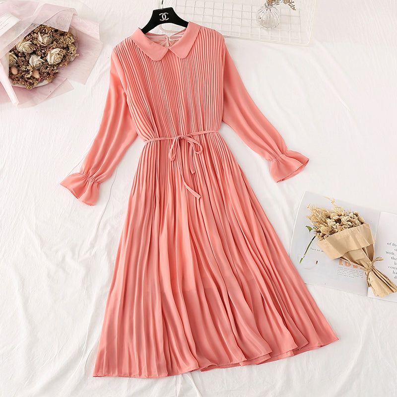 Slim fairy super xiansen vintage floral skirt  4033