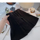 New Korean fashion temperament lazy leisure a-word high waist skirt  5432