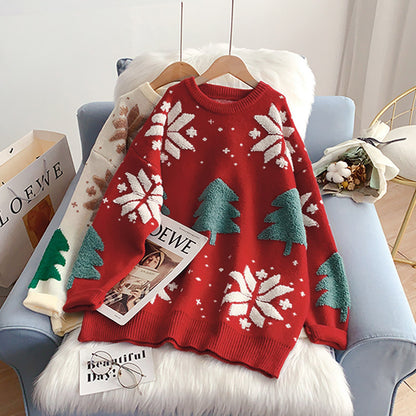 Lazy Wind Pullover im koreanischen ausländischen Stil 5048