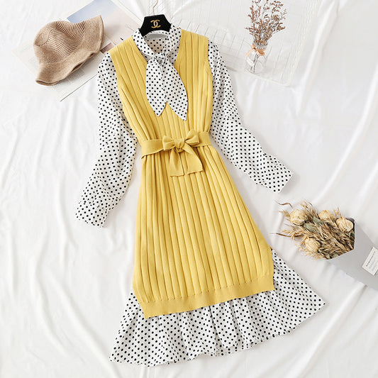 A very exotic French minority suit skirt two-piece set  4474