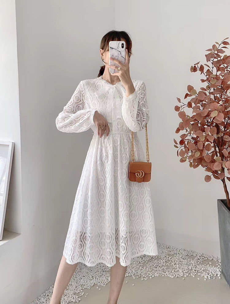 Langärmliger Knierock 3870 der Göttin mit hohem und dünnem Temperament