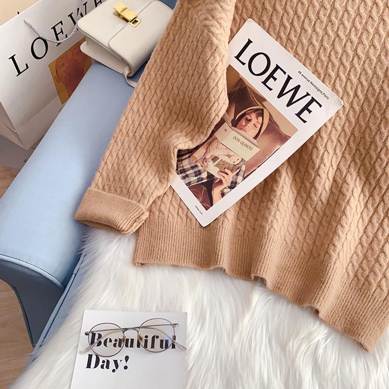 Lazy Wind Vintage Rollkragenpullover 5152