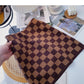 Chessboard Plaid Vintage-Stricktasche, schmaler Hüftrock 5277