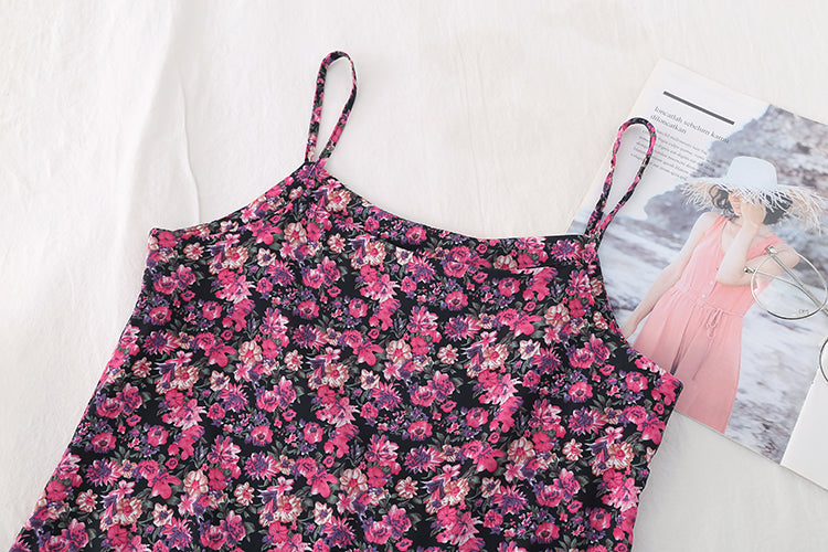 Jupe à bretelles florale Kikyo First Love Mori à manches longues 3825