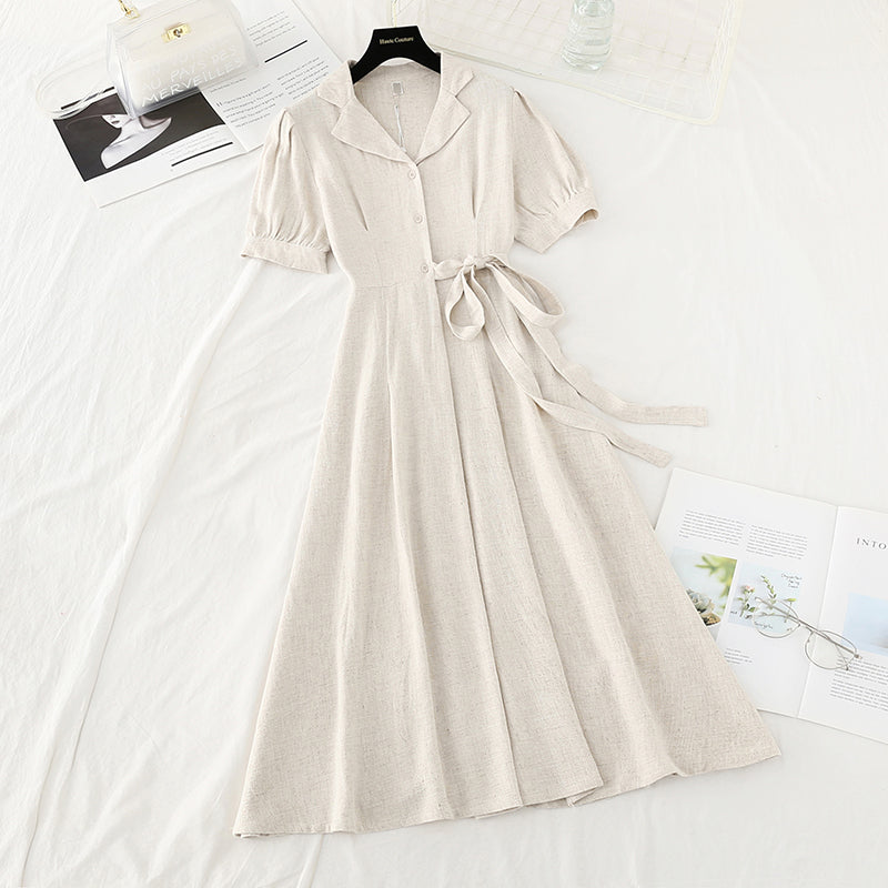 Kleiner duftender Wind, schmaler Rock, kalter Wind, langer Retro-Rock 4198