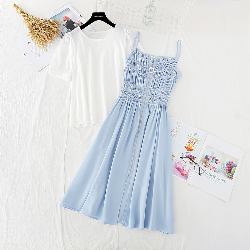 The new French waistband shows a thin temperament  4617