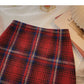 Korean fashionable age reducing Retro High Waist Skirt  5546